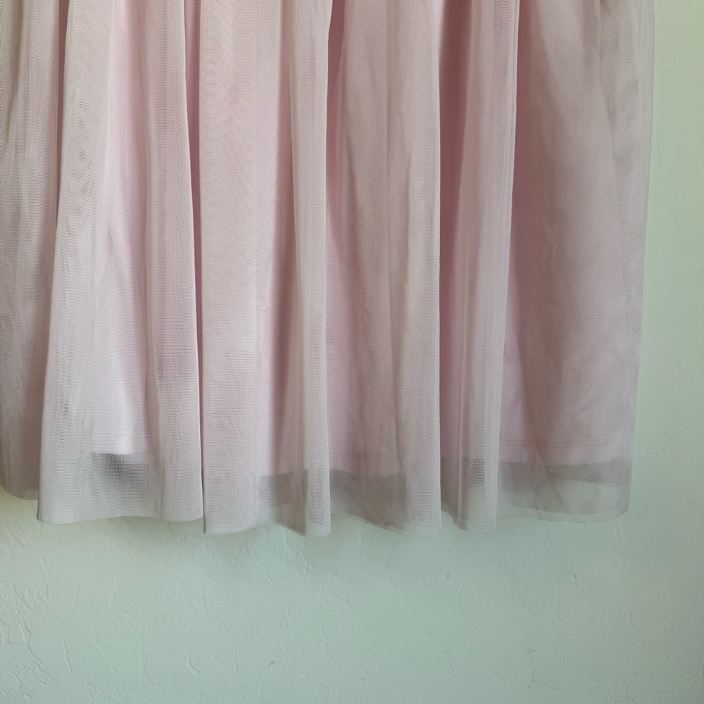 Janet Chung Ballerina Pink Tulle Pull On Midi Skirt Medium - Picture 2 of 11